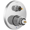 Litze Pressure Balance Valve with Integrated 6-Function Diverter Trim - Less Handles - Polished Chrome