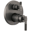 Brizo Litze PB Int Div Valve Trim 6-F Less Handle - Complete Kit - Brilliance® Luxe Steel®