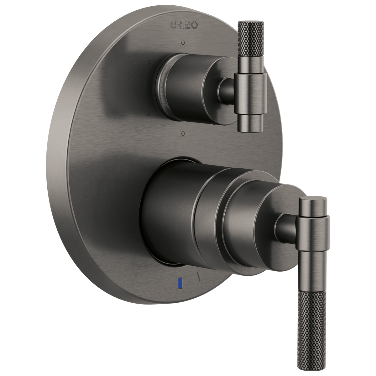 Brizo Litze PB Int Div Valve Trim 6-F Less Handle - Complete Kit - Brilliance® Luxe Steel®