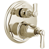 Rook Pressure Balance Valve with Integrated 6-Function Diverter Trim - Brilliance® Polished Nickel