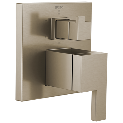 Siderna Pressure Balance Valve with Integrated 6-Function Diverter Trim - Brilliance® Brushed Nickel