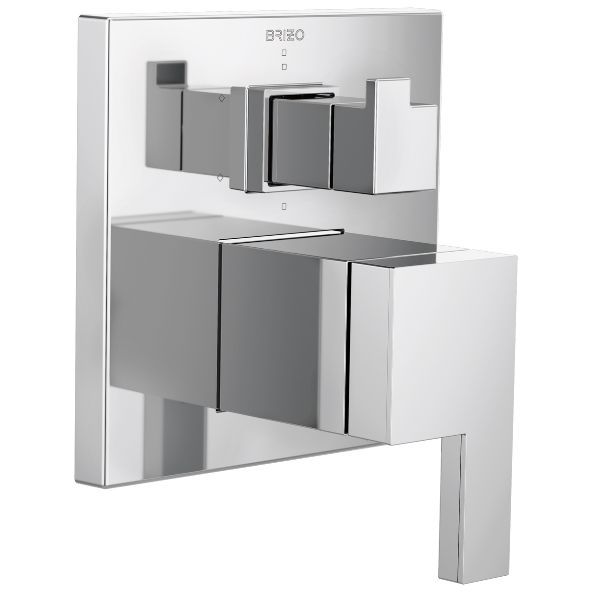 Siderna Pressure Balance Valve with Integrated 6-Function Diverter Trim - Polished Chrome