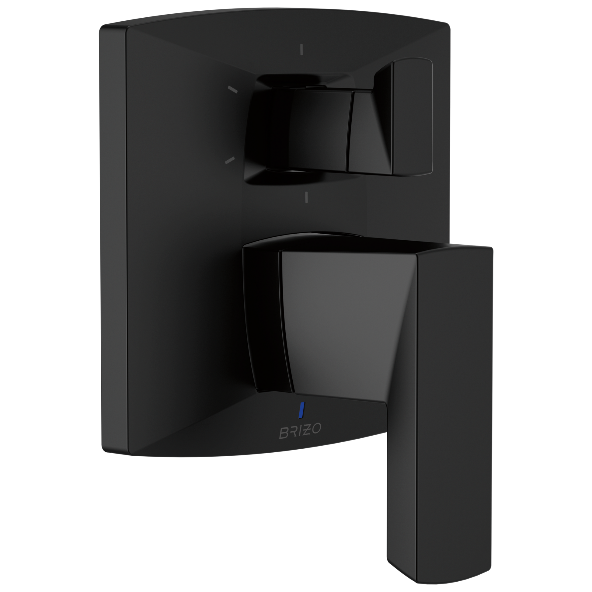 Vettis Pressure Balance Valve With Integrated 6-Function Diverter Trim - Matte Black