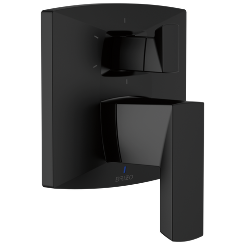 Vettis Pressure Balance Valve With Integrated 6-Function Diverter Trim - Matte Black
