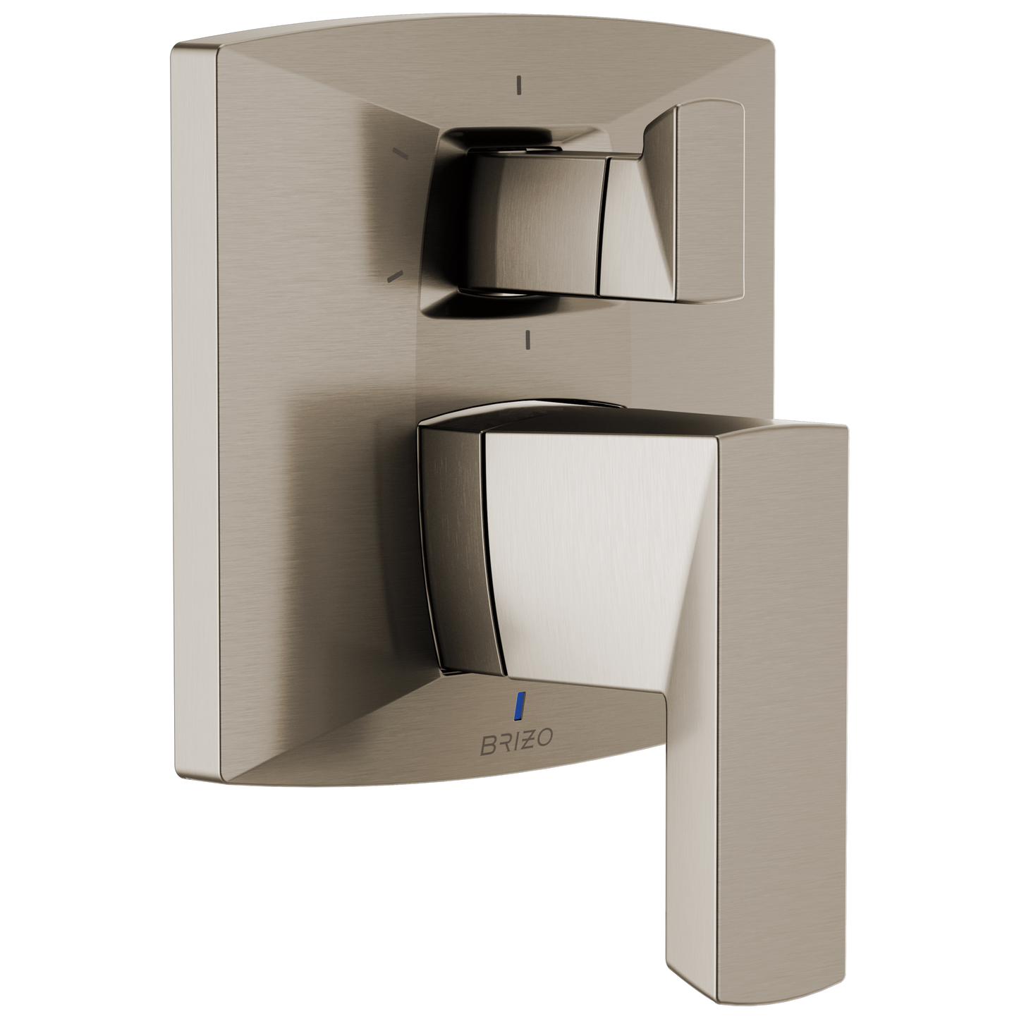 Vettis Pressure Balance Valve With Integrated 6-Function Diverter Trim - Brilliance® Luxe Nickel®