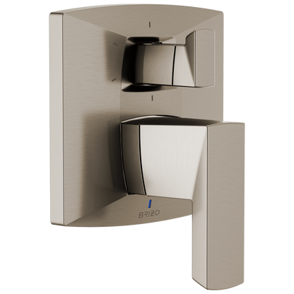 Vettis Pressure Balance Valve With Integrated 6-Function Diverter Trim - Brilliance® Luxe Nickel®