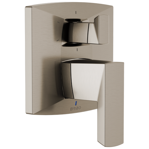 Vettis Pressure Balance Valve With Integrated 6-Function Diverter Trim - Brilliance® Luxe Nickel®