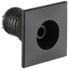 Essential Shower Series Hydrachoice Max Square Body Spray Trim - Matte Black