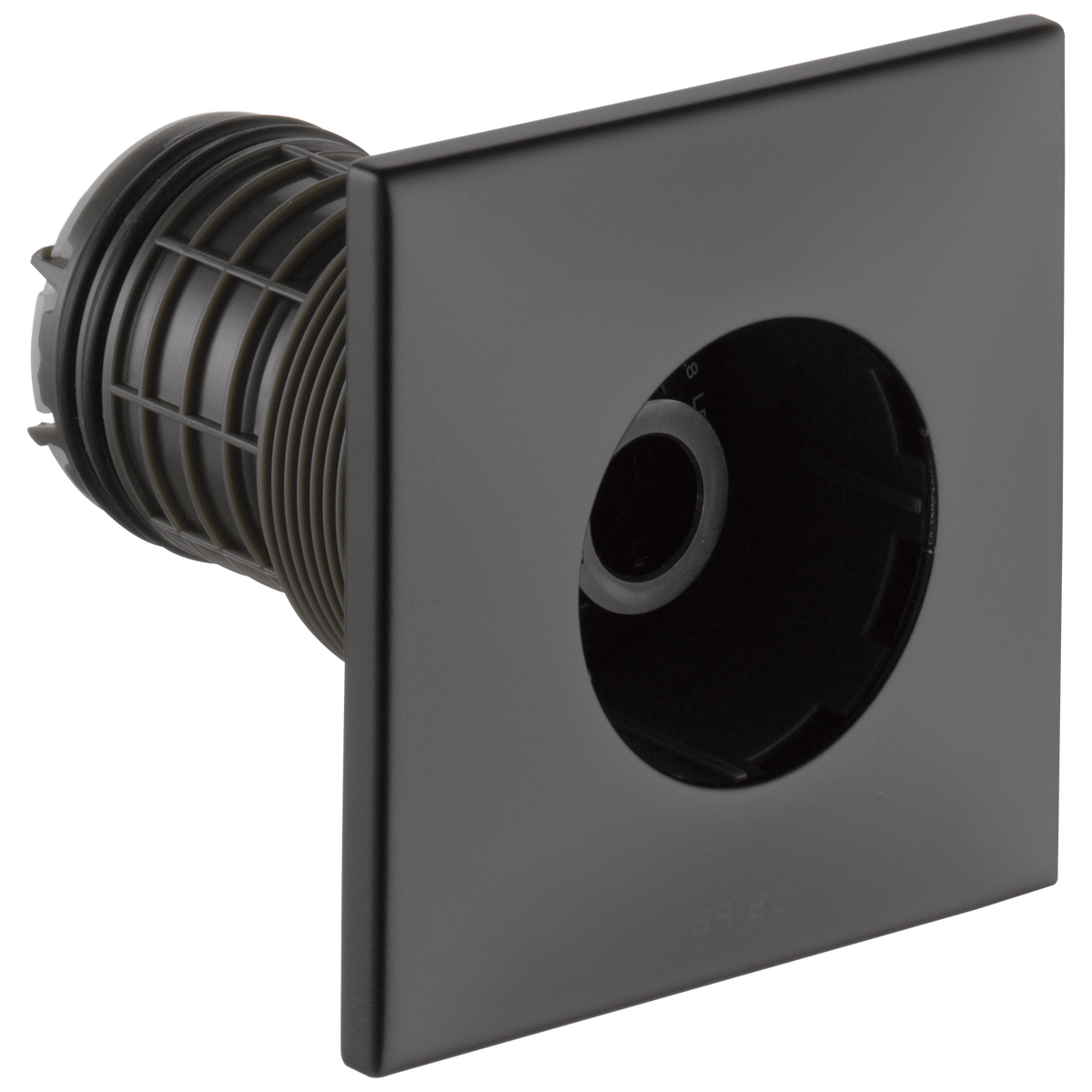 Essential Shower Series Hydrachoice Max Square Body Spray Trim - Matte Black