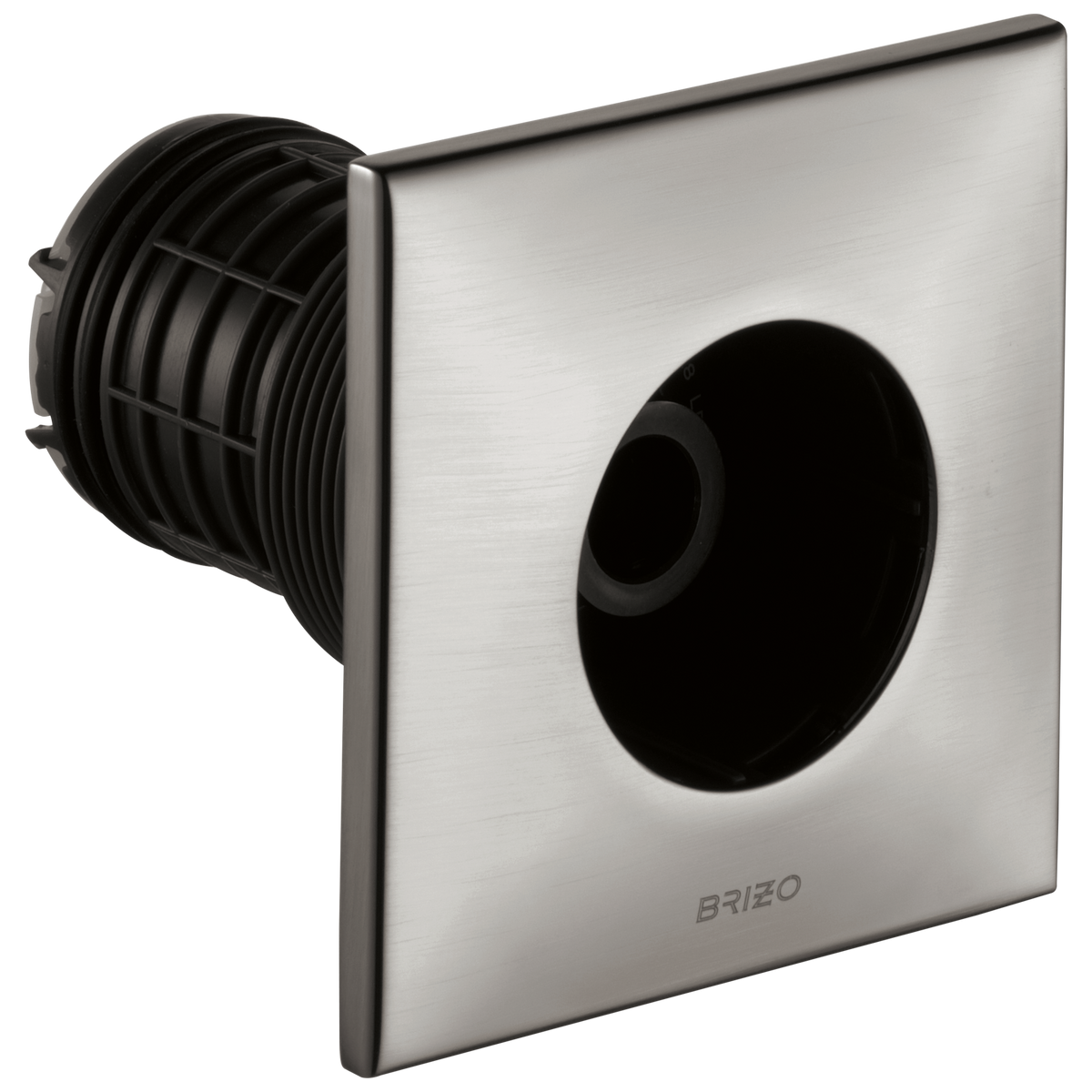 Essential Shower Series Hydrachoice Max Square Body Spray Trim - Brilliance® Luxe Steel®