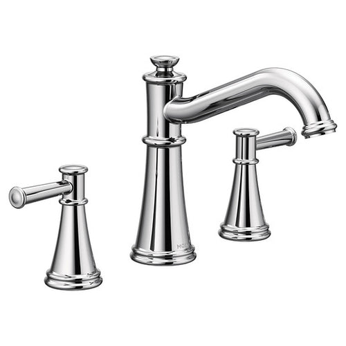 Moen Belfield Chrome Two-Handle Non-Diverter Roman Tub Faucet