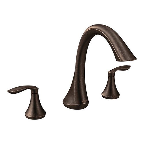 Moen Eva Chrome Two-Handle High Arc Roman Tub Faucet