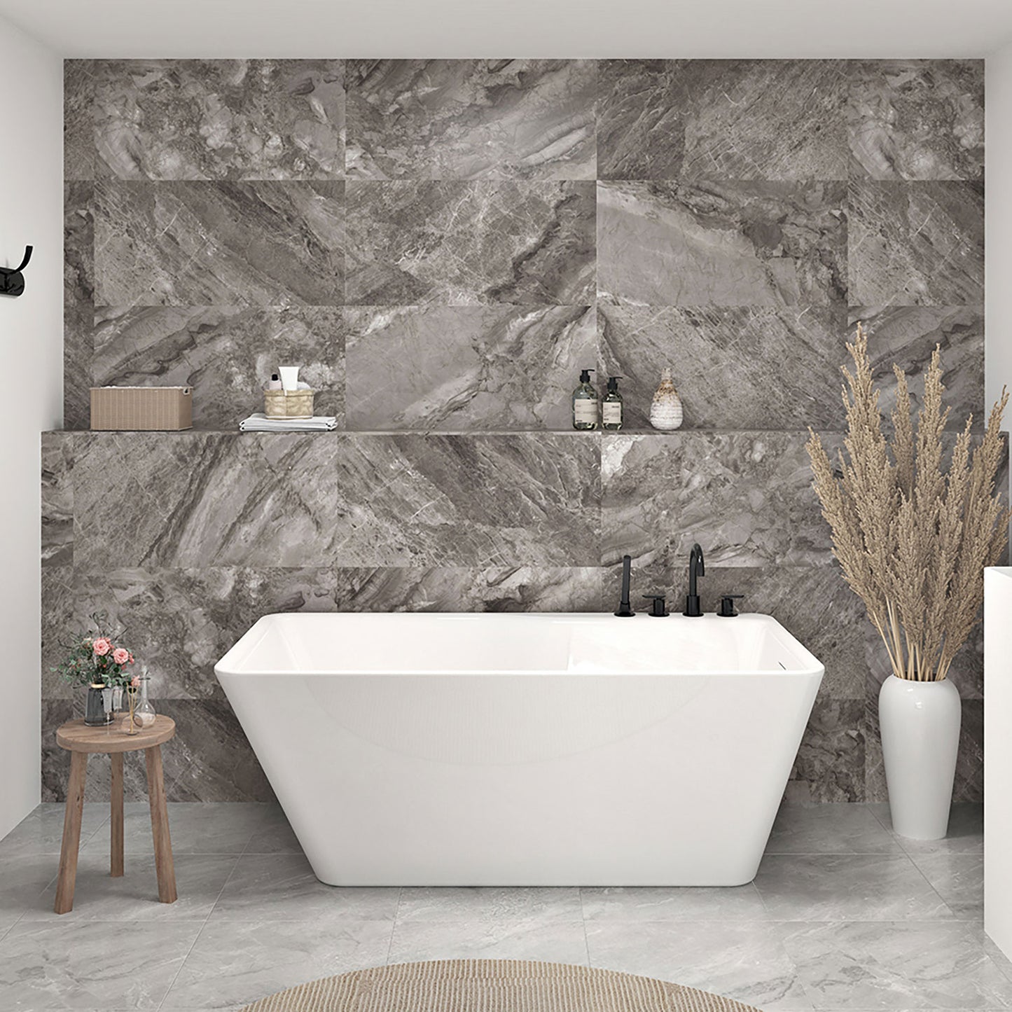 Zitta Artesio Freestanding bathtub, 60"