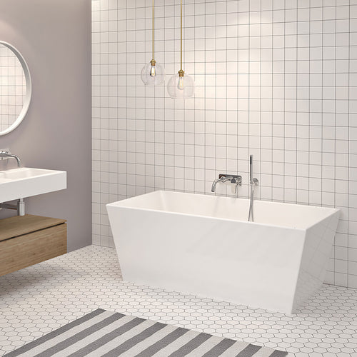 Zitta - Alya Freestanding bathtub, 63"