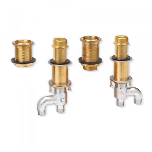 Toto Deck-Mount Tub Filler with Handshower Valve