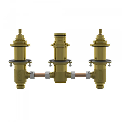 Toto Three-Hole Roman Tub Filler Rough-in