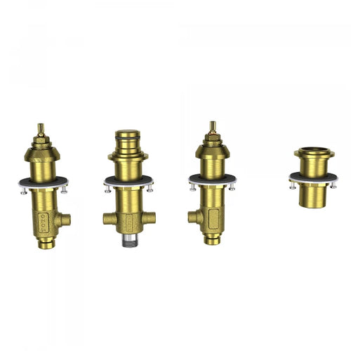 Toto Four-Hole Roman Tub Filler Rough-In