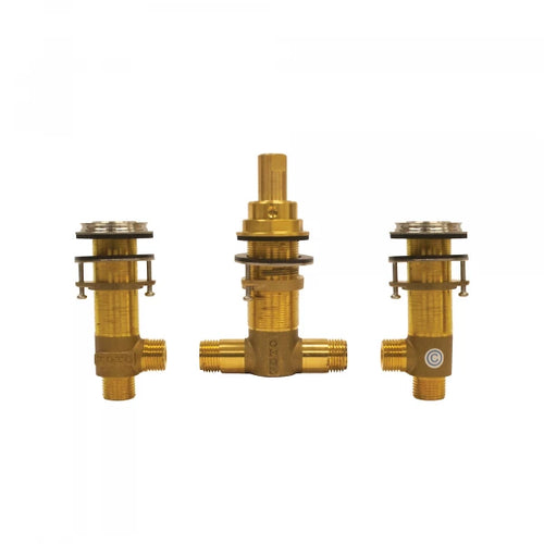 Toto Three-Hole Roman Tub Filler Rough-in