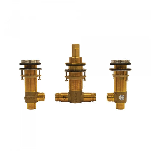 Toto Three-Hole Roman Tub Filler Rough-in