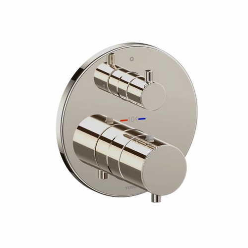 Toto Thermostatic Mixing Valve with Two-way Diverter Trim - Round