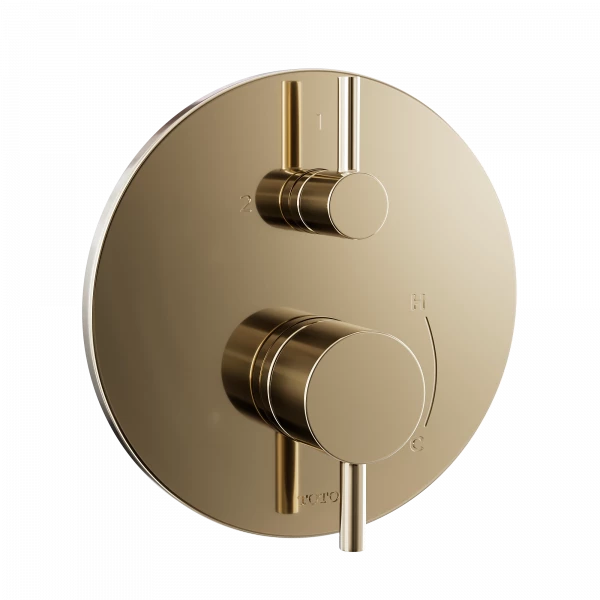 Toto Pressure Balance Valve with Diverter Trim - Round