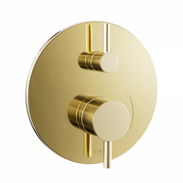 Toto Pressure Balance Valve with Diverter Trim - Round