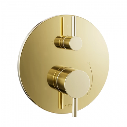 Toto Pressure Balance Valve with Diverter Trim - Round