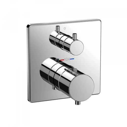 Toto Thermostatic Mixing Valve with Two-way Diverter Trim - Square