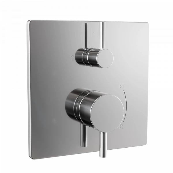 Toto Pressure Balance Valve with Diverter Trim - Square