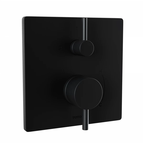 Toto Pressure Balance Valve with Diverter Trim - Square