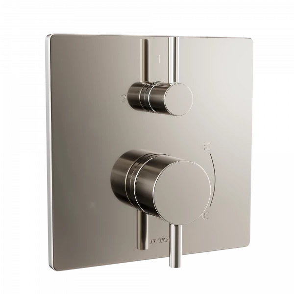 Toto Pressure Balance Valve with Diverter Trim - Square