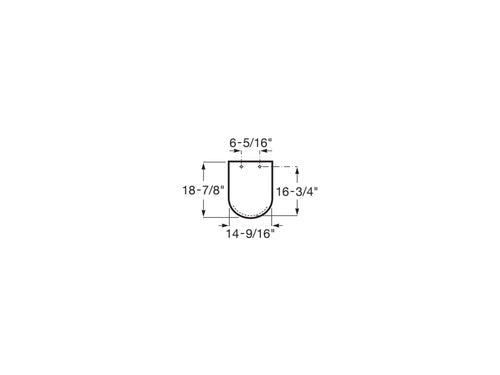 Roca Inspira Elongated Supralit® soft-closing seat and cover for toliet