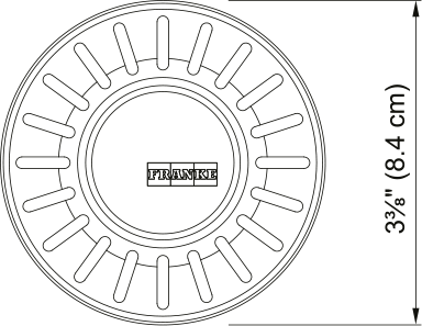 FRANKE Strainer Basket  - 906SN