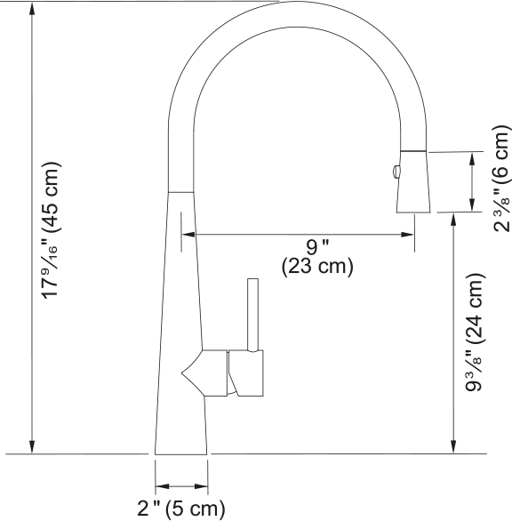 FRANKE Steel Outdoor Faucet - STL-PD-316