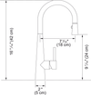 FRANKE Steel Prep Faucet - STL-PR-IBK