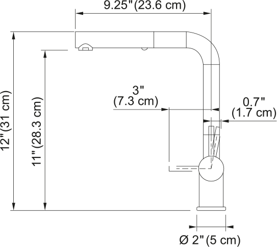 FRANKE Active Pull-Out Faucet - ACT-PO-PWT