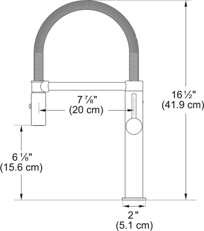 FRANKE Pescara Semi-Pro Faucet - PES-SP-304