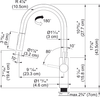 FRANKE Pescara Faucet -  PES-PD-MBK