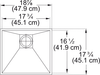 FRANKE Peak Undermount Sink - PKX11018-S