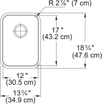 FRANKE Grande Undermount Sink - GDX11012-CA