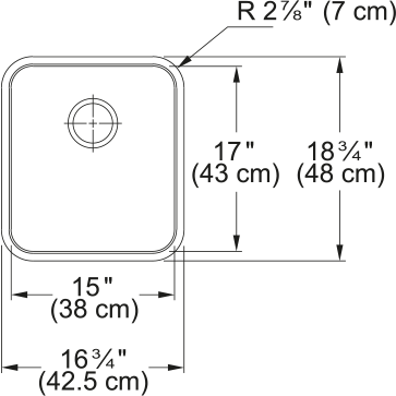 FRANKE Grande Undermount Sink - GDX11015-CA