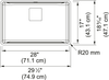 FRANKE Pescara Undermount Sink - PTX110-28-CA
