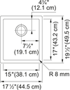 FRANKE Professional 2.0 Sink - PS2X110-15-CA