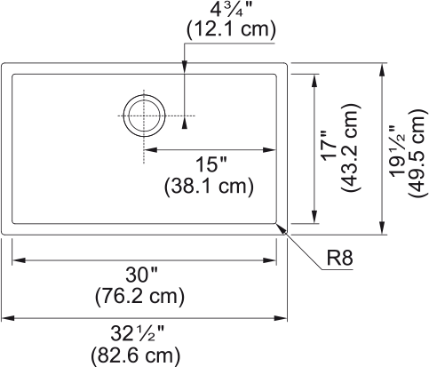 FRANKE Professional 2.0 Sink - PS2X110-30-CA