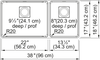 FRANKE Pescara Undermount Sink - PTX160-37-CA