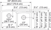 FRANKE Ellipse Undermount Sink - ELG160MOC-CA