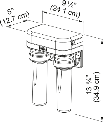 FRANKE Filter Canister - FRCNSTR-DUO-1