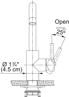 FRANKE Eos Neo Bar Faucet - EOS-BR-304