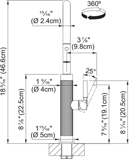 FRANKE Mythos Masterpiece Pull-Down, MMX-PD-CPR