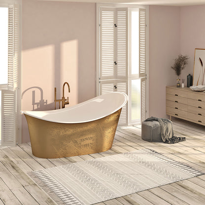Zitta Evora Freestanding bathtub, 72 1/2"